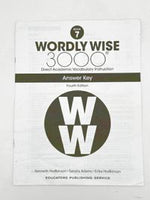 Wordly Wise 3000 Book 7 Answer Key