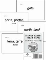 Henle Latin 1 Flashcards