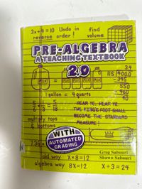 Teaching Textbooks Pre-Algebra 2.0 with Automated Grading CDRoms