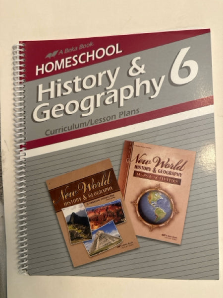 Abeka History & Geography 6 Curriculum/Lesson Plans