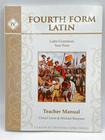Fourth Form Latin Teacher Manual