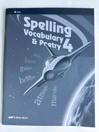 Abeka Spelling 4 Tests