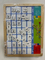 Wooden Monthly Calendar with all Wooden Accessories