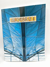 BJU Algebra 1 Textbook 3rd Edition