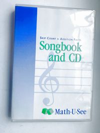 Math-U-See: Songbook and CD- Skip Count + Addition Facts