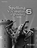 Spelling, Vocabulary, & Poetry 6 Set