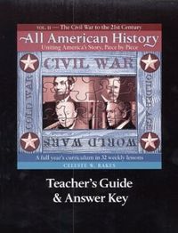 All American History Volume 2: Teacher's Guide Answer Key