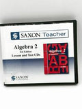 Saxon Teacher Algebra 2 3rd Edition Lesson and Test CDs