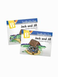 Spelling You See Jack & Jill Student Pack Level B With Erasable pencils