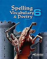 Spelling, Vocabulary, & Poetry 6 Set