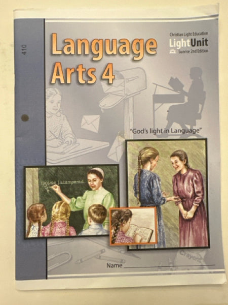 CLE Language Arts 410