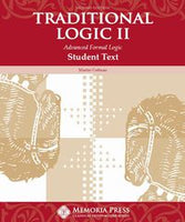 Traditional Logic II Student Text