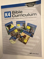 K4 Bible Curriculum Homeschool Edition