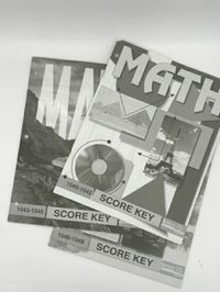 ACE Math Score Keys 1040-1048