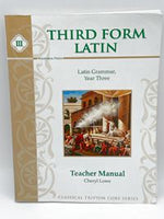Third Form Latin Teacher Manual