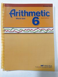 Abeka Arithmetic 6 Answer Key