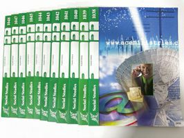 ACE Social Studies Paces 4 1038-1048 (missing 1037)