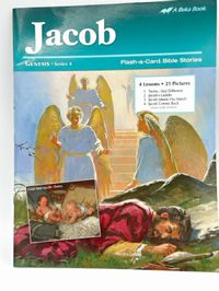 Abeka Jacob Genesis Series 4 Flash-a-Card Bible Stories