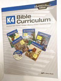 K4 Bible Curriculum Homeschool Edition