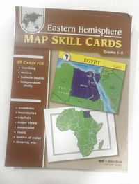 Eastern Hemisphere Map Skill Cards 5-8
