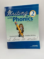 Abeka Writing with Phonics 2