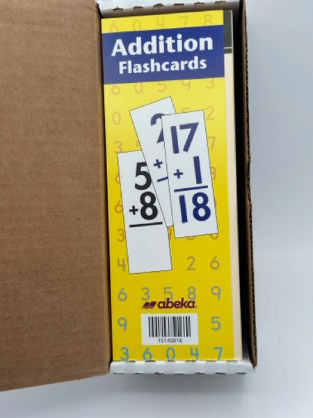 Abeka Addition Flashcards