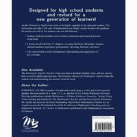 Jacobs Elementary Algebra Kit with Revised Teacher Guide