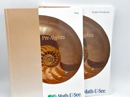 Math-U-See Pre-Algebra Workbook and Test Key
