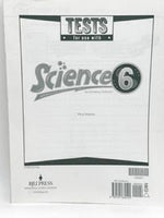 BJU Science 6 Tests 3rd Edition