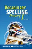 Vocabulary Spelling Poetry I Set