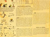 Adam's Syn Chronological Chart of Map of History