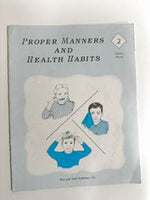 Proper Manner and Health Habits 2 Teacher's Manual