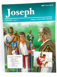 Abeka Joseph Genesis Series 5 Flash-a-Card Bible Stories
