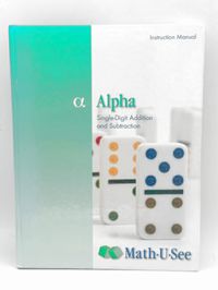 Math U See Alpha Instruction Manual