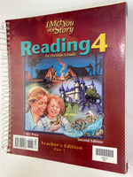 BJU Reading 4 Teacher Edition Part 1 & 2