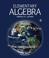 Jacobs Elementary Algebra Kit with Revised Teacher Guide