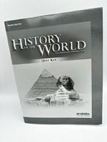 Abeka History of the World Quiz Key
