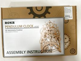 Rokr Pendulum Clock 3D Wooden Puzzle