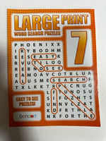 Large Print Word Search Puzzles 7