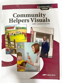 Homeschool Community Helpers Visuals with Lesson Guide