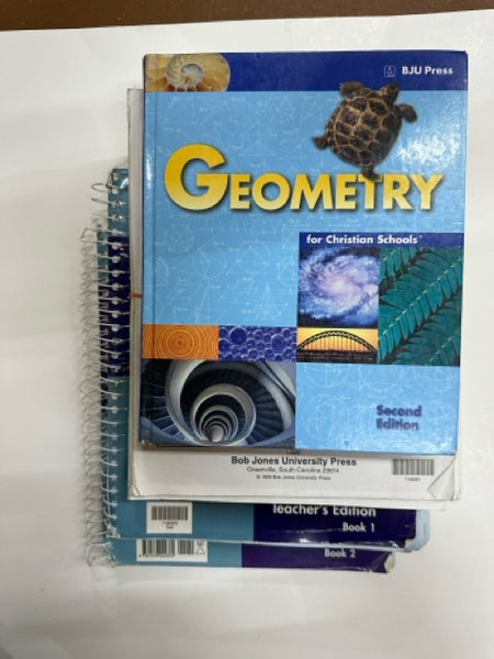 BJU Geometry 2nd edition Curriculum Set