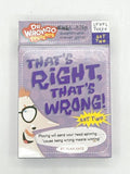 Dr. Wrongo Presents: That's Right, That's Wrong! Level Three Set Two