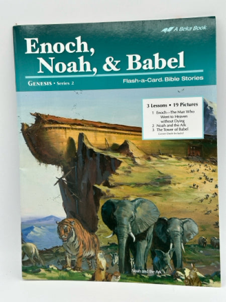 Abeka Enoch, Noah, & Babel Series 2 Flash-a-Card Bible Stories
