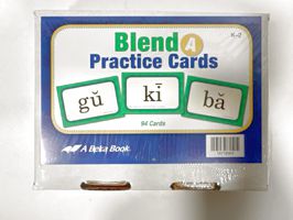 Abeka Blend A Practice Cards
