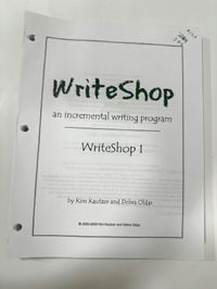 Write Shop I Student Workbook