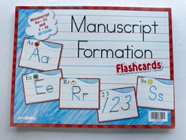 Abeka Manuscript Formation Flashcards