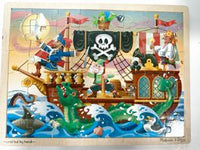 Wooden Jigsaw Puzzle: Pirate Adventure