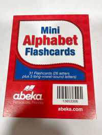 Mini Alphabet Flashcards
