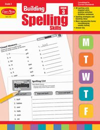 Building Spelling SKills Grade 3 Teacher