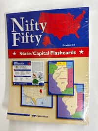 Abeka Nifty Fifty State/Capital Flashcards